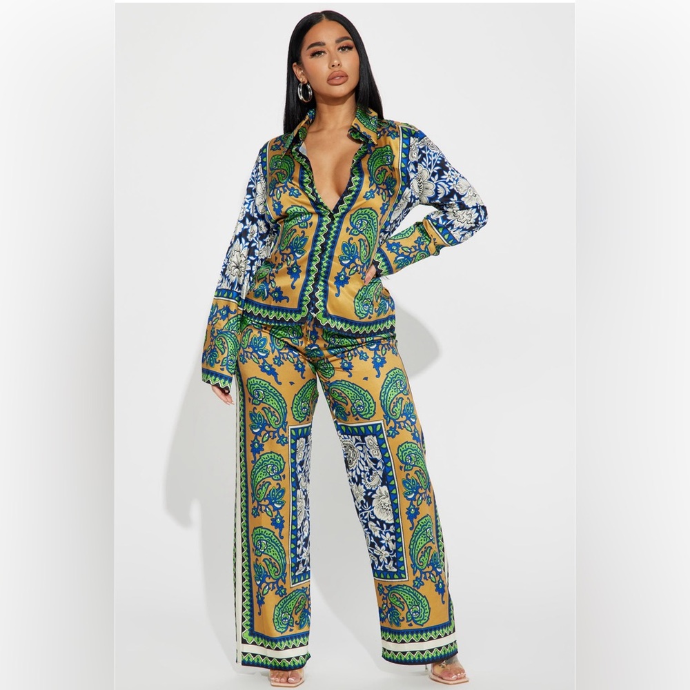 Paige Paisley Pant Set